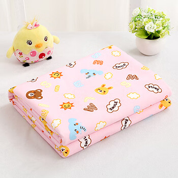 婴儿隔尿垫大号水晶绒双面纯棉防水可洗透气宝宝尿布湿夏用品大童隔尿