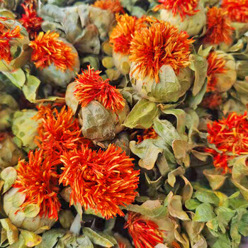 野生藏红花整朵西藏特级无硫材红花500g克草红花果泡水喝