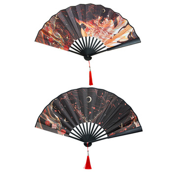 天官赐福扇bilibili哔哩哔哩 天官赐福漫画 古风扇子折扇 树藤 现货