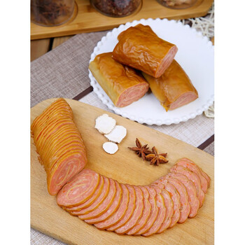 五香肉卷干豆腐卷肉东北特产下酒菜扦子熏酱熟食245g3袋