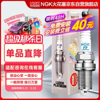 NGK铱铂金火花塞四支标致40850820083008宝马118316DS56世嘉天逸云逸