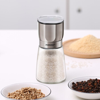 艾美诺 Aminno 手动胡椒研磨器黑胡椒花椒胡椒粉研磨器调味瓶罐调料盒厨房用品波特研磨器fe 图片价格品牌报价 京东