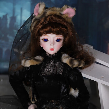 60厘米bjd娃娃换装玩具女孩仿真关节三分巴比公主洋娃娃儿童生日礼物