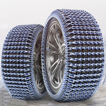 闪扑适用汽车防滑链雪地越野小轿车轮胎货车通用型铁链自动收紧神器