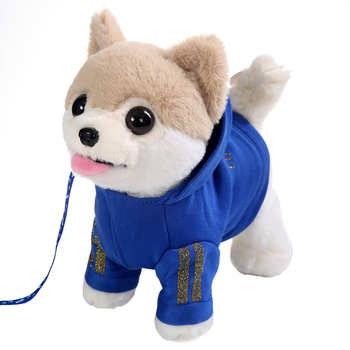 天蓝色 运动蓝博美 【普通电池】汪汪叫 63首 调音