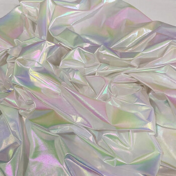 镭射幻彩布料 ins质感风幻彩镭射布料拍摄道具抖音网红背景布舞台装