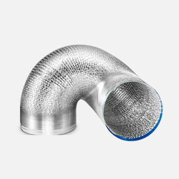 蚁揽月 抽油烟机排烟管铝箔排气管伸缩风管道配件 250*3米加密加厚