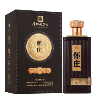 懷莊1983懷莊韻典 中國醬酒 醬香型53度白酒 500ml 1瓶