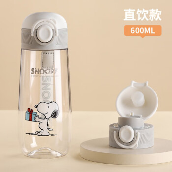 SNOOPYͯˮ̶Сѧѧר÷ˤиܱ ɫ-ֱ 600ml