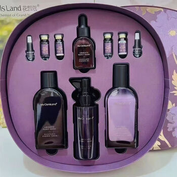 花皙蔻菁纯牡丹凝时鲜颜套盒补水保湿提拉紧致淡化干纹细纹眼尾纹 时