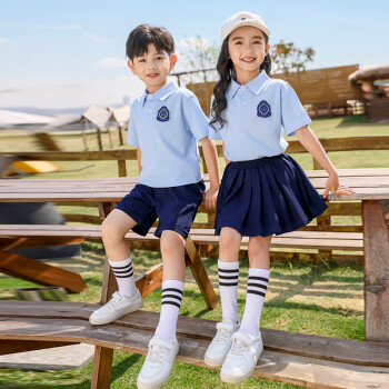 芯时代小学生校服夏季幼儿园园服套装夏装大班毕业服一年级夏天儿童