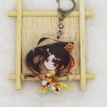 动漫魔道祖师山河令温客行周子舒魏无羡蓝忘机背包挂饰挂件钥匙扣金陵