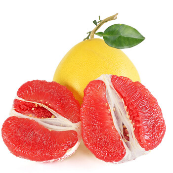 攸竹 海南红心蜜柚三红柚新鲜水果应当季大红肉柚子三红密柚 1个装