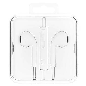 miniso名创优品白色立体声耳机入耳式35mm苹果安卓平板电脑白色标配