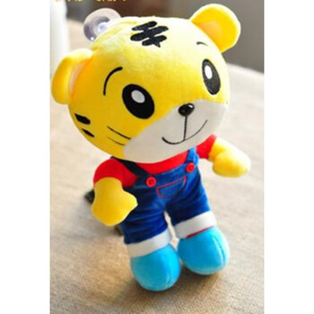 巧虎公仔玩偶毛绒玩具小花宝宝娃娃情侣男女儿童生日礼物幼儿园微笑款