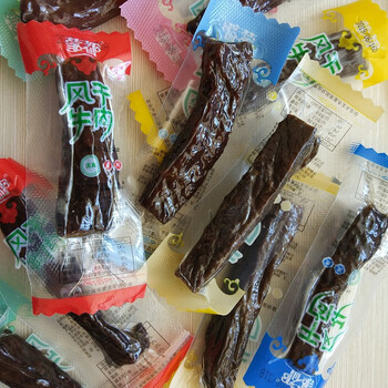 蒙都牛肉干  内蒙草原特产蒙都清真风干牛肉干500g散装小包装休闲办公