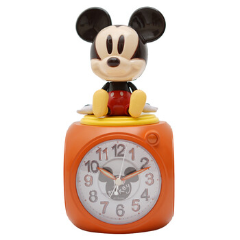 迪士尼(disney)创意闹钟米奇男孩可爱卡通闹钟学生儿童起床闹铃懒人