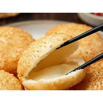 空心馍芝麻烧饼食堂饭酒店特色食材夹菜饼10个装空心馍馍夹肉馍