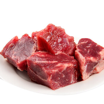 草原力生 牛腱子肉 内蒙古新鲜冷冻牛肉 精品生牛肉块小切块 1000g