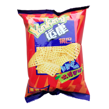 潮兜兜运康锅巴7袋山西特产大米锅巴零食组合休闲食品小吃洛阳款麻辣