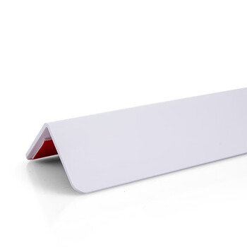 pvc护角条护墙角保护条免打孔墙角包边阳角线装饰封边条贴 白色光面3.