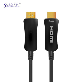 宏创飞华 HC-QX系列工程级光纤HDMI线2.0版 4k高清无损传输 LED拼接大屏连接线 工程级HDMI光纤线 15米