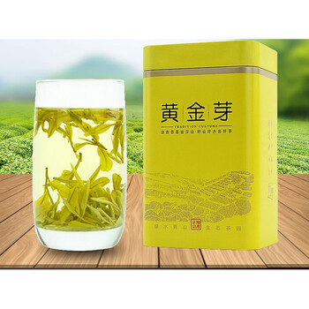 溧阳绿茶正宗高山黄金芽明前特级鲜芽嫩叶50克 50g试喝装【图片 价格