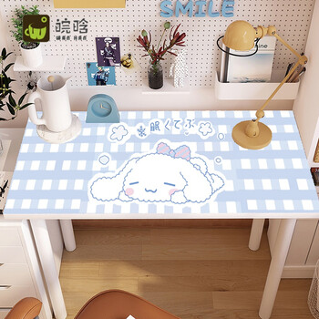 玉桂狗桌垫卡通玉桂狗书桌防水防油皮革书桌垫儿童学生