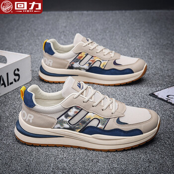 回力男鞋夏季透气阿甘鞋男2022新款网面运动鞋潮流休闲百搭鞋子男