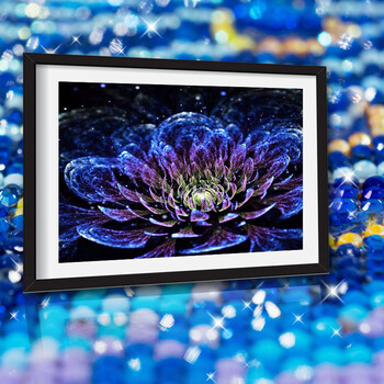 5d水晶钻石画手工diy新款水晶钻石绣家满钻贴画砖石秀客厅水钻画点粘