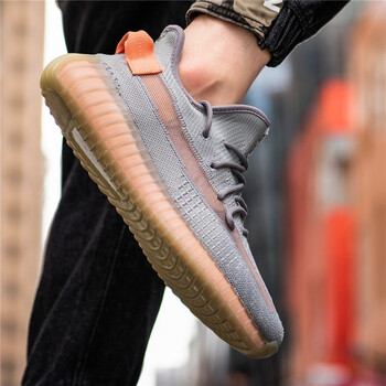 圣蔓欧椰子鞋男350真爆莆田鞋高版本休闲鞋男反光透气跑步运动鞋 欧洲