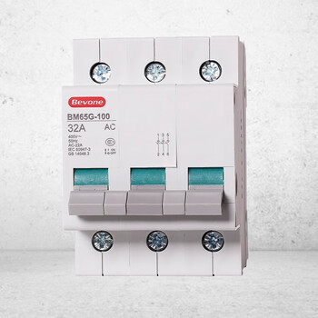 bevone电器隔离开关bm65g100系列空气开关32a63a80a100a32a1p
