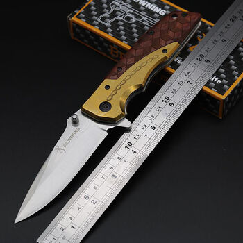 户外高硬度折叠刀军刀露营刀具防身求生小刀锋利折刀救生刀冷兵1单把