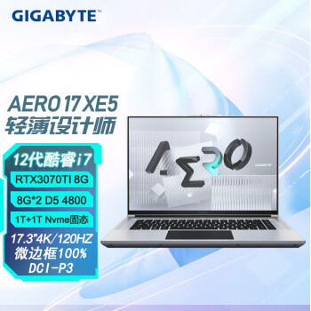 ΣGIGABYTEAERO 16Ӣ 12i7/i9 3070Ti/3080Ti ʦϷʼǱ AERO 17 XE5 i7/3070TI/2T