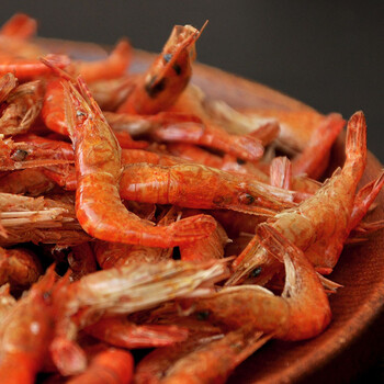 大别山特产野生河虾干大号虾溪水虾草虾干小虾米红250克淡水大号红虾