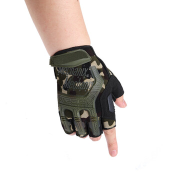 库奇蒂尼海豹分指手套夏季cs透气防晒手套迷彩骑行户外战术分指手套