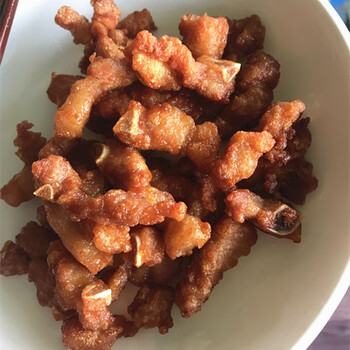 温州特产小吃零食芋厨酥排骨泡冷冻生制品350克 酥排骨1包