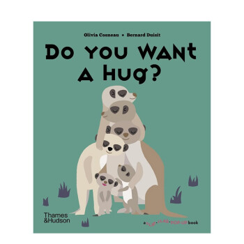 你想要抱抱吗？ Do You Want a Hug? 3-6岁立体翻翻书 T&H 英文原版进口儿童绘本 善本图书