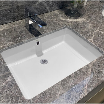 杂新 台盆台下盆lw596/548b洗手盆家用洗脸盆卫生间嵌入式洗漱面盆