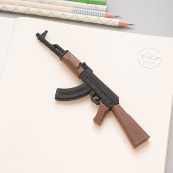 绝地求生橡皮擦 吃鸡玩具橡皮 拼装绝地求生ak47组装橡皮卡通儿童学习