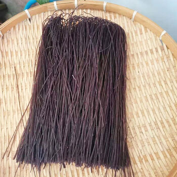 云南墨江碧溪红米米线1000g纯手工紫米干米粉500g过桥米线散装 紫米线