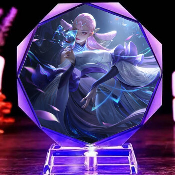 王者荣耀手办貂蝉发光小夜灯王者荣耀加男朋友李白瑶孙尚香玄策守约澜