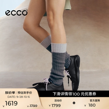 爱步（ECCO）BIOM TR运动鞋 26年秋季时尚城市户外德训鞋女 健步840113 黑色84011351094 37 （建议拍大一码）