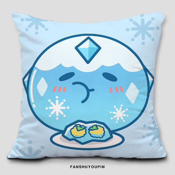 稚气熊原神周边抱枕纳西妲雷神q版玩偶动漫二次元手办靠垫史莱姆枕头