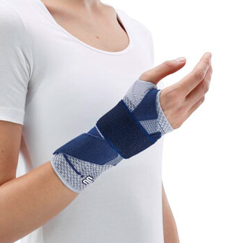 保而防篮球排球滑雪腱鞘炎腕部支撑运动护腕鲍尔芬新款银钛灰右手4
