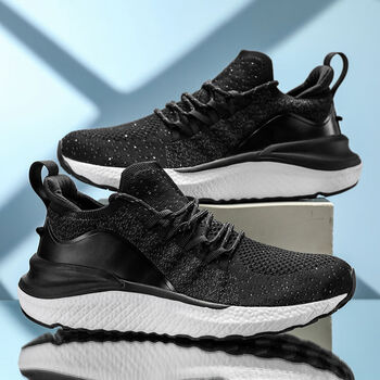 小米五代繁星小米飞织4代男正版高档帅气弹力跑步鞋男夏季新款网鞋 4