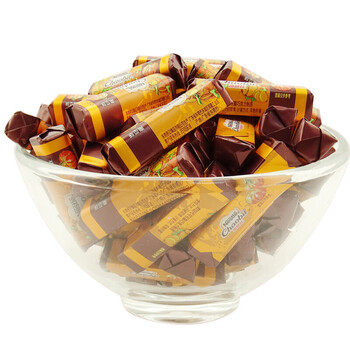 徐福记巧克力1000g散装糖果奇欧比金砖形酒心巧克力喜糖金币婚庆年货