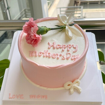 乐食锦生日蛋糕同城配送妈妈老婆礼物全国当日送达 你陪我长大 我陪你