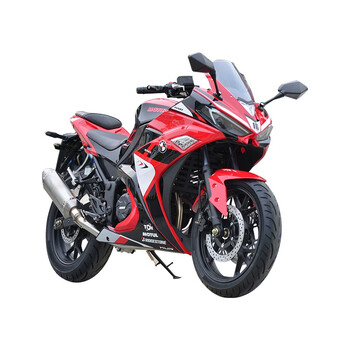 全新摩托车跑车国四电喷汽油摩托车 趴赛摩托车街车重机车可上牌 红分