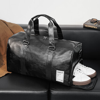 酷奇袋鼠kuqidaishu带鞋位加大号旅行包健身包2023新款韩版男包休闲